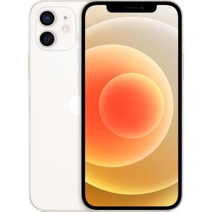 APPLE iPhone 12 256Go Blanc - Reconditionné - Excellent état