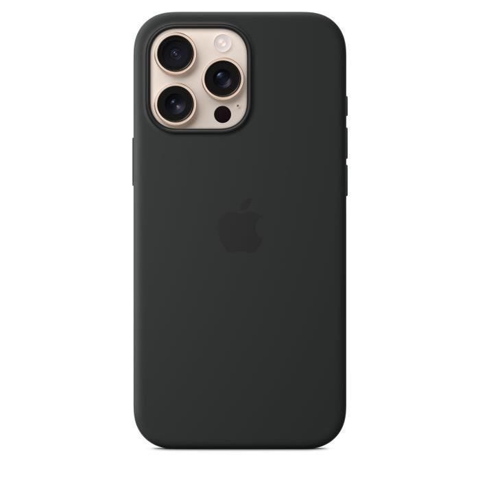 APPLE iPhone 16 Pro Max - Coque en silicone avec MagSafe - Black
