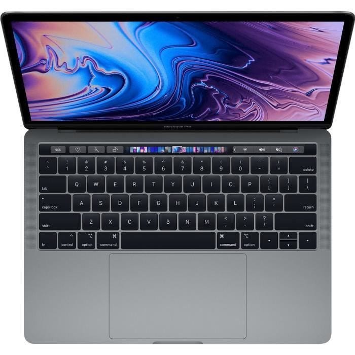 MacBook Pro 13,3" Retina avec Touch Bar - Intel Core i5 - RAM 8Go - 256Go SSD - Gris Sidéral - Reconditionné