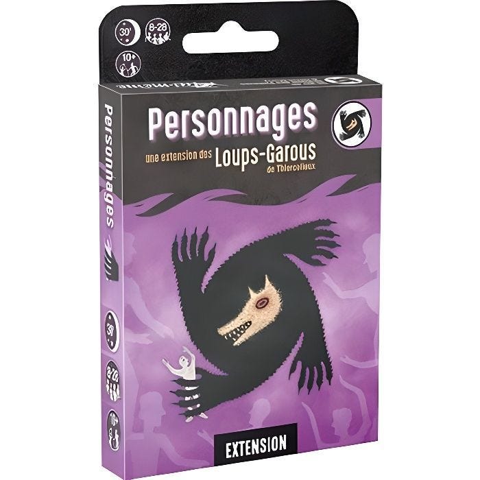 Lui-même | Loups-garous de Thiercelieux - Extension Personnages - Nouvelle édition 2021 | Jeu de société | À partir de 10 ans