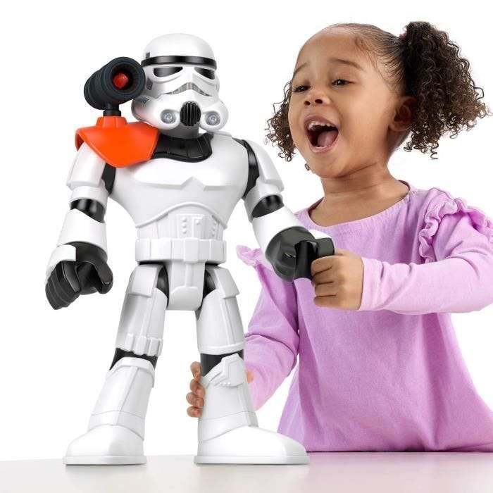 Imaginext-STAR WARS-Figurine XXL Stormtrooper, 40 cm HXG53