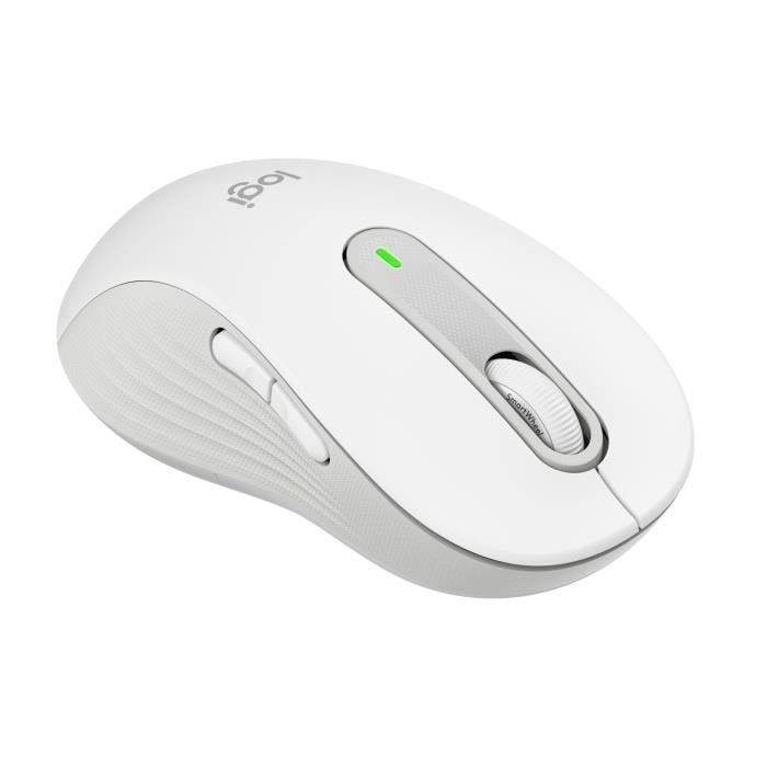 Souris - Sans fil - Logitech - M650 L - Gaucher - Blanc
