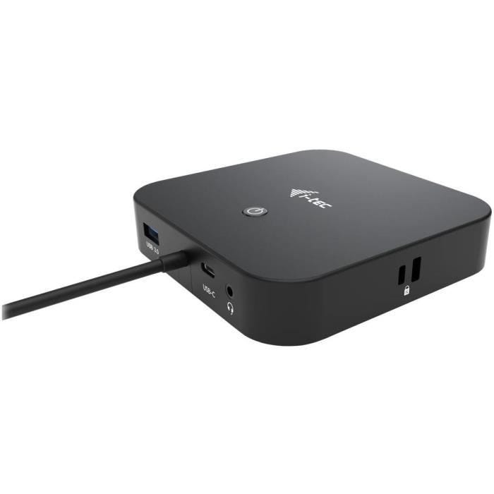 Station d'accueil de bureau USB-C - I-TEC - HDMI DP - 5K - 100 W (C31HDMIDPDOCKPD)