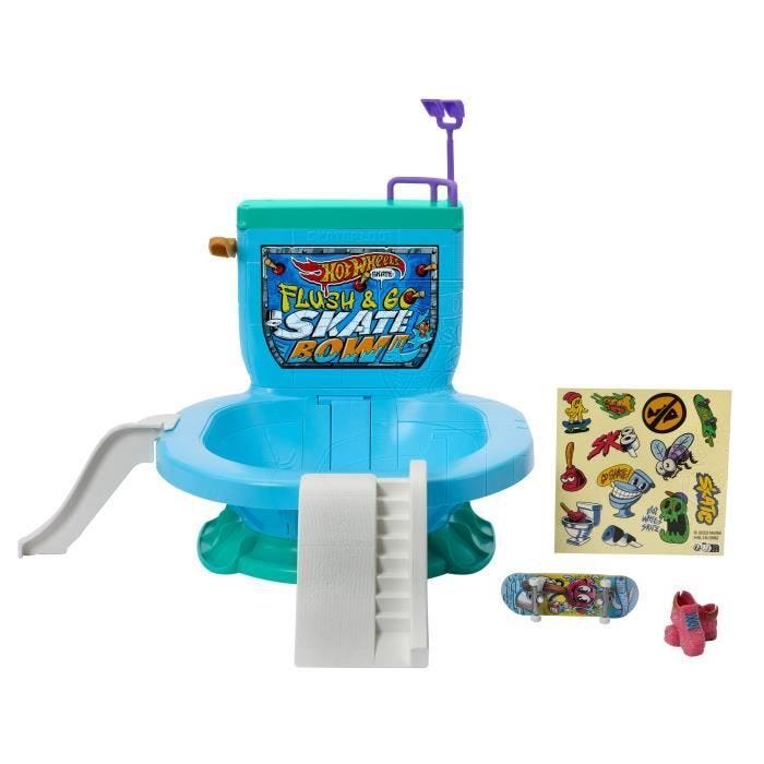 Hot Wheels Skate-Tirez la Chasse : C’est Parti !-Coffret fingerboard HXL16