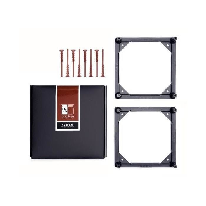 NOCTUA 2 x Adapteurs pour fixation de ventilateurs - Compatible avec NF-A12 x 25