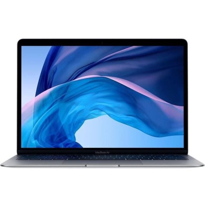 MacBook Air 13"Core i5 1,1 Ghz 8 Go 256 Go SSD Gris Sidéral (2020) - Batterie Neuve - Reconditionné - Etat correct