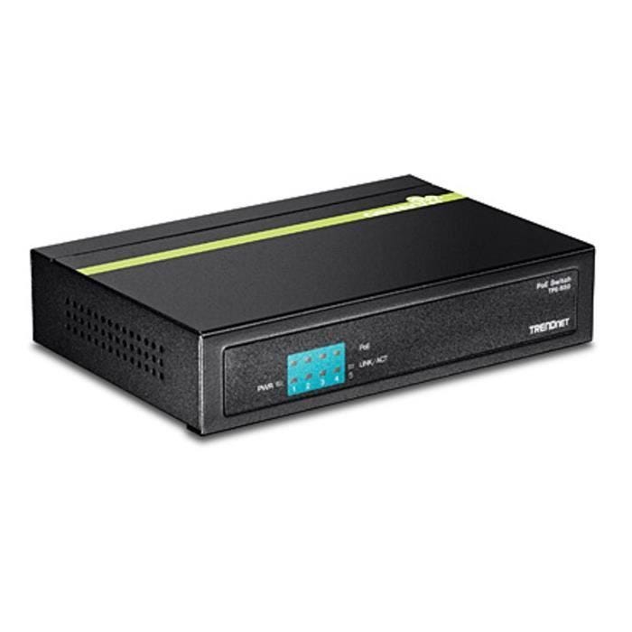 TRENDNET Switch PoE 10/100 Mb/s à 5 ports - TPE-S50 (v1.0R)