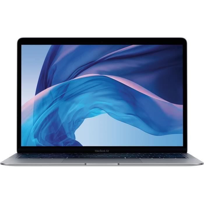 APPLE MacBook Air 13" 2019 i5 - 1,6 Ghz - 8 Go RAM - 128 Go SSD - Gris Sidéral - Reconditionné - Très bon état