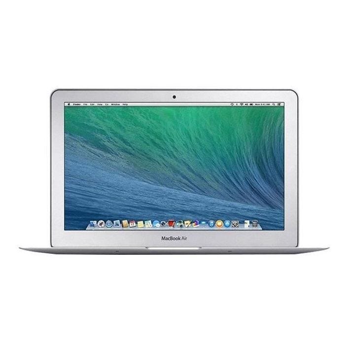 MacBook Air 11"Core i5 1,3 Ghz 4 Go 256 Go SSD Argent (2013) - Batterie Neuve - Reconditionné - Très bon état