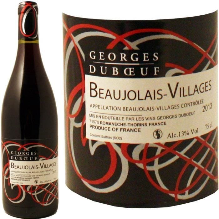 Georges Duboeuf Beaujolais-Villages 2013 vin ro...