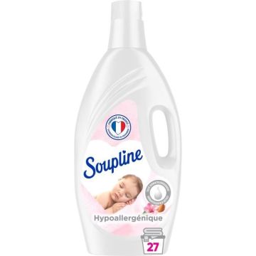SOUPLINE Adoucissant Hypoallergénique - 27 lavages - 1,9 L