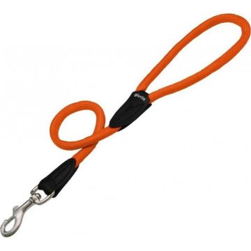 Ceinture de chien - GLORIA - Ronde en Nylon - 60 cm - Couleur Orange - Durable