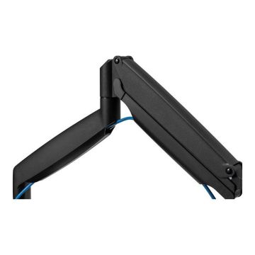 Support de bureau - NewStar - NM-D750DBLACK - Noir - 2 écrans - Hauteur réglable 51 cm