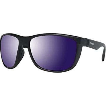 Lunettes de soleil - TIMBERLAND - TB7179 - Rectangulaires - Plastique - Noir mat - 51 mm