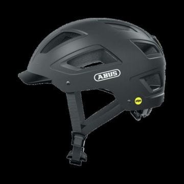Casque ABUS Hyban 2.0 MIPS - Noir Mat - Vélo Loisir Adulte