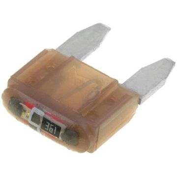 Mini Fusible 5A 12VDC 10.9mm MINI avec LED