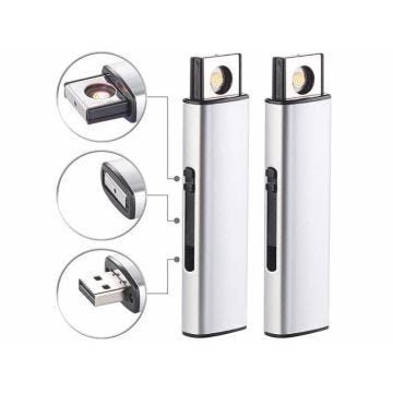 2 briquets électroniques USB 7 W à spirale incandescente
