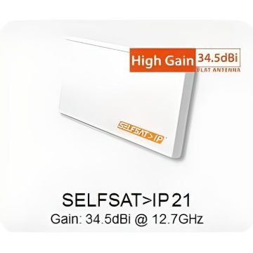 SELFSAT>IP21 Antenne satellite Plate sans fil