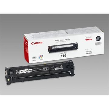 Cartouche de toner CANON 716 Noir - Compatible LBP-5050/5050n, MF-8030Cn - Rendement jusqu'à 2300 pages