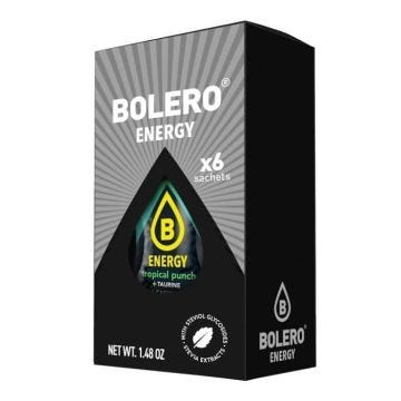 Boissons à diluer Bolero Drink - BOLERO® Energy - Tropical Punch Boite de 6