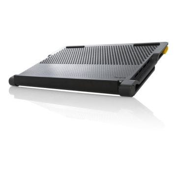 TARGUS Support ventilé pour ordinateur Chill Mat + HUB 4 Port USB 2.0 - Noir