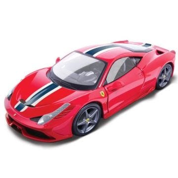 BURAGO Véhicule Bburago Ferrari en métal 458 Speciale à l'échelle 1/18ème