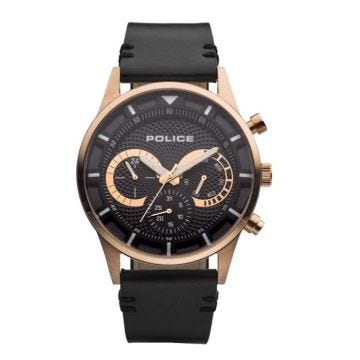 Montre Policier Man Pewjf2110901 Date d'affichage de la peau en acier inoxydable