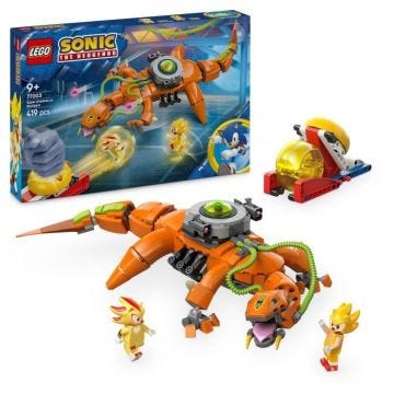 LEGO Sonic the Hedgehog 77003 Super Shadow contre Biolizard Cadeau pour gamers dès 9 ans