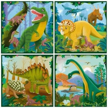 Puzzle Enfant, Puzzle UP!, Les dinosaures, dès 4 ans, 12004003, Ravensburger