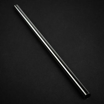 Bitspower None Chamfer Brass Hard Tubing 12mm AD, 500mm - black 0,000000 Noir