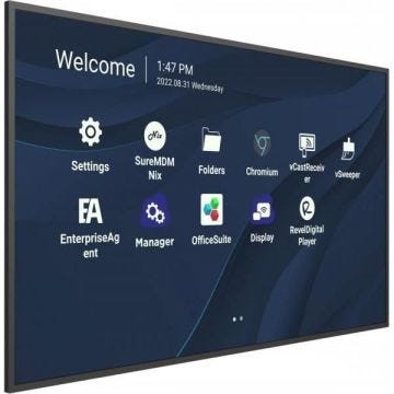 Ecran de présentation LED 98' - ViewSonic CDE9830 - Résolution 4K - Dalle IPS - 8 ms - 16:9 - 500 cd/m²