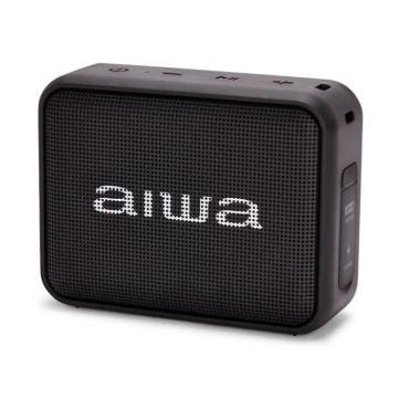 Enceinte Bluetooth Aiwa BS-200BK noire TWS Radio FM IPX6 6W RMS