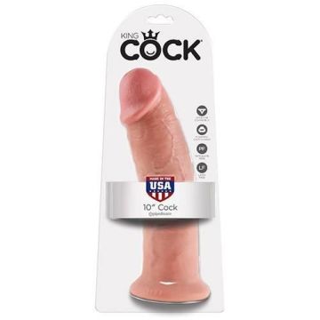 Gode - FAIRE - COCK CHAIR KING 10 - PVC - Ventouse - Droit