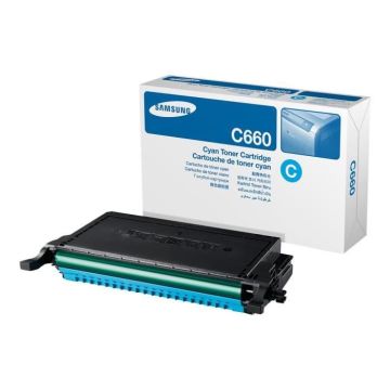 Cartouche de toner cyan haut rendement Samsung CLP-C660B (ST885A) pour CLP-610/CLP-660