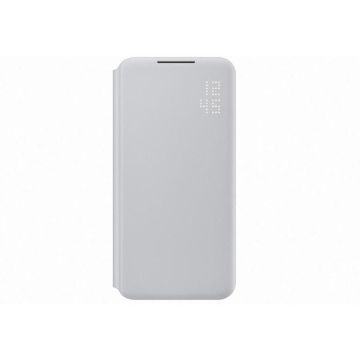 Etui Smart LED View - Samsung - Galaxy S22+ - Gris clair - Affichage LED - Emplacement carte