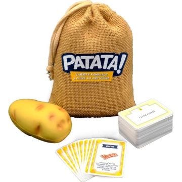 PATATA (VERSION FAMILLE) - Jeu d'ambiance - BLUE ORANGE - Jeu patate chaude - Dès 10 ans