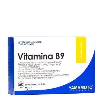 Vitamine B Yamamoto - Vitamina B9 - 60 Comprimés