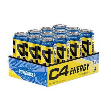 Boissons énergétiques - Cellucor - Pack c4 energy drink (12x500ml) - Saveur Frozen Bombsicle