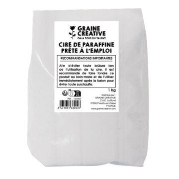 Lentilles de cire à bougie - DTM - Blanc - Paraffine - Stéarine - 1000 g