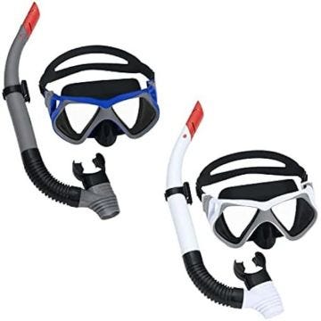 Masque et Tuba Dominator Pro Adultes - BESTWAY - Sport - Natation