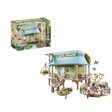 PLAYMOBIL - 71007 - Wiltopia - Centre de soins pour animaux - Matériaux recyclés ou biosourcés