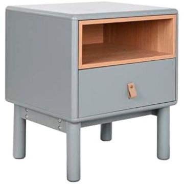 Table de Chevet - HOME ESPRIT - Multicolore - MDF - 55 cm de Hauteur - Design Contemporain
