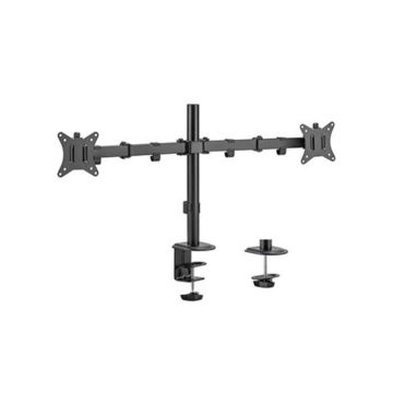 Support de TV - Gembird - MA-D2-01 - Inclinable - 30 kg - Noir