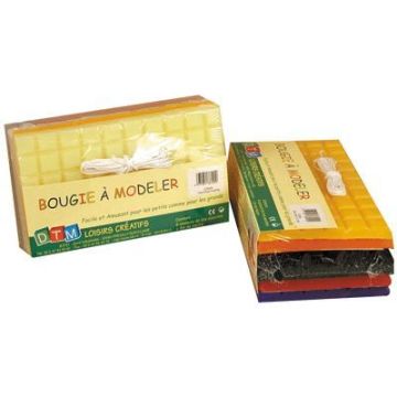 Cire a modeler 1300g, 6 teintes pastelles