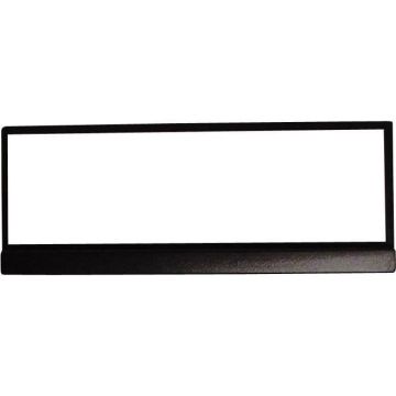 Adaptateur de façade d'autoradio simple DIN Noir Skoda Fabia 1999