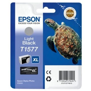 Epson T1577 XL Tortue Cartouche d'encre Gris