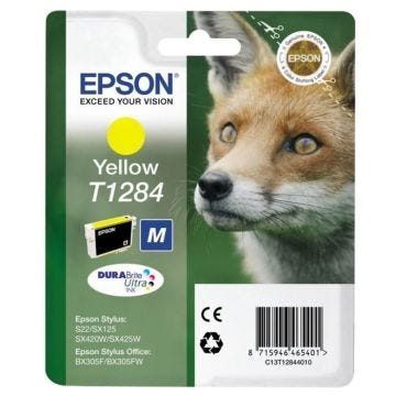 Epson T1284 Renard Cartouche d'encre Jaune