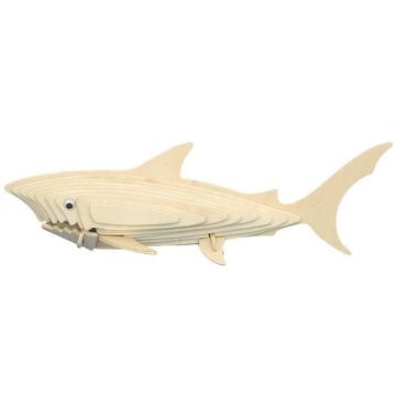 Kit de construction en bois FSC - Requin QUAY