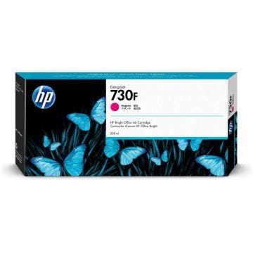 Cartouche d'encre HP 730F - 300 ml - haute capacité - magenta - originale - DesignJet