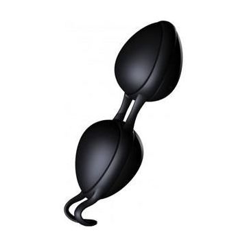 Boules de Geisha - Joyballs - Secret Noir/Noir - 100% étanches - Silicone hypoallergénique - 3,7 cm
